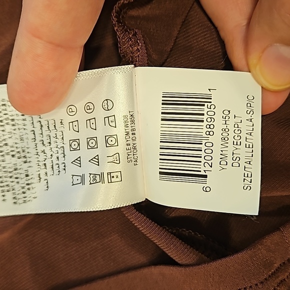 💕BCBGENERATION💕 Racer Front Tank ~ Dusty Eggplant Small S NWT - Picture 13 of 13